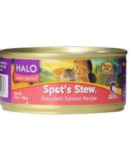 Halo Salmon Wet Cat Food (12×5.5OZ )