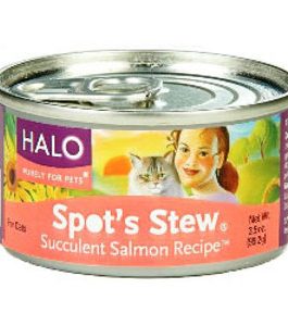 Halo Salmon Wet Cat Food (12x3OZ )