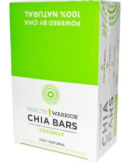 Health Warrior Coconut Chia Bar (15×0.88OZ )