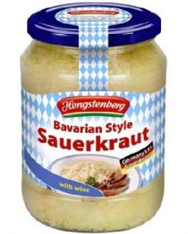 Hengstenberg Bav Sauerkraut/Wine (12×24.3OZ )