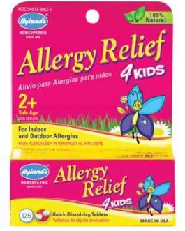 Hylands Homeopathic Remedies Allergy Relief 4Kids (1x125TAB )