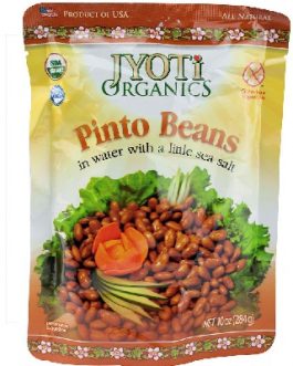 Jyoti Organics Pinto Beans (6x10OZ )