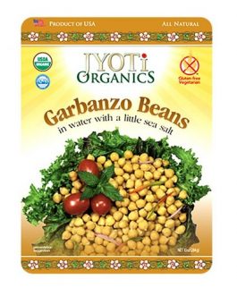 Jyoti Organics Garbanzo Beans (6x10OZ )