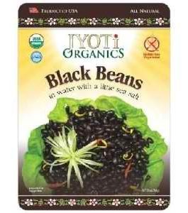 Jyoti Organics Black Beans (6x10OZ )