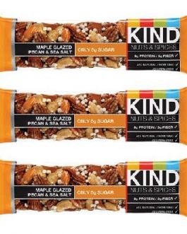 Kind Mapple Glzd Pecan/SeaSalt (12×1.4OZ )