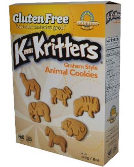 Kinnikinnick Foods Kritters Grm Ckies (6x8OZ )