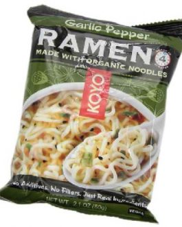 Koyo Garlic Pepper Ramen (12×2.1OZ )