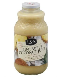 L & A Juice Pineapple/Coconut (6x32OZ )