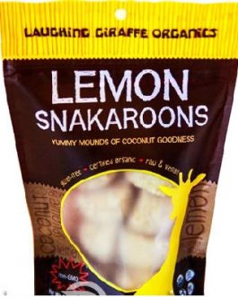 Laughing Giraffe Organics Lemon Snakaroons (8x6OZ )