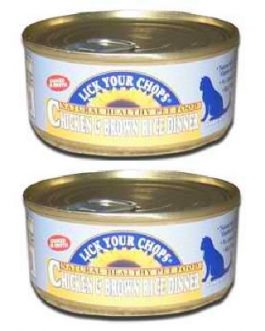 Lick Your Chops Chicken Brn Rice Cat (24×5.5OZ )