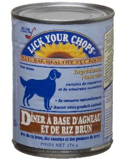 Lick Your Chops Lamb & Rice Dog Food (12×13.2OZ )