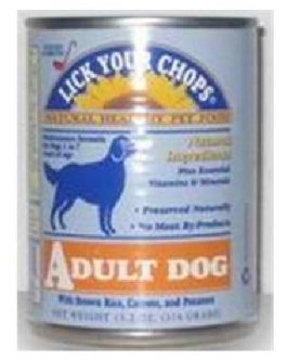 Lick Your Chops Adult Dog Food Cans (12×13.2OZ )