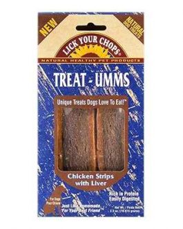 Lick Your Chops Chicken Strips W/Liver (6×2.5OZ )