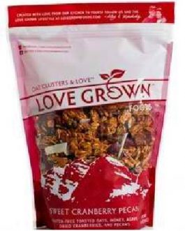 Love Grown Foods Sweet Cran Pecan Granola (6x12OZ )