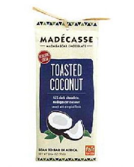 Madecasse Tst Coconut 63% DkChocolate (10×2.64OZ )