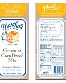 Martha’s Gourmet Corn Brd (6x14OZ )