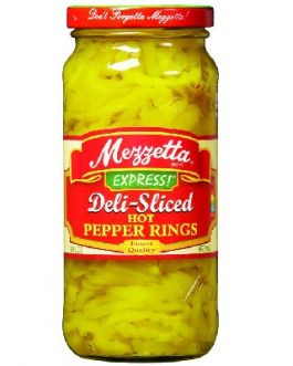 Mezzetta Hot Pepper RingSliced (6x16OZ )