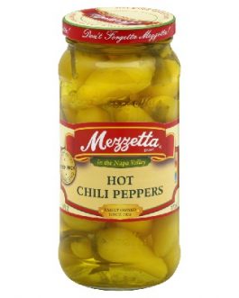 Mezzetta Hot Chili Pepprs (6x16OZ )