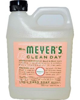 Mrs Meyers Liquid Hand Sp Refil Ger (6x33OZ )