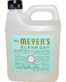 Mrs Meyers Liquid Hand Sp Refil Basl (6x33OZ )