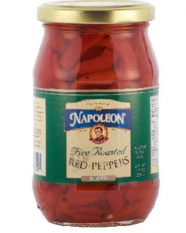 Napoleon Co. Red Peppers Sliced (12x12OZ )