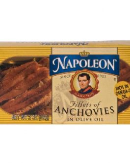 Napoleon Co. Anchovies Flat (1x2OZ )