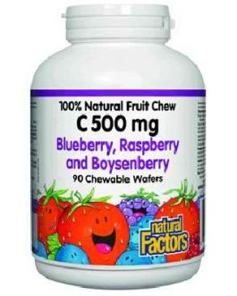 Natural Factors Berry Chew Vit C (1x90TAB )