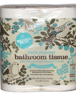 Natural Value 280Ct/Roll Bth Tissue (24x4Pack )