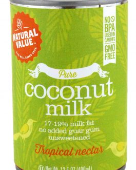 Natural Value Coconut Milk (12×13.5OZ )