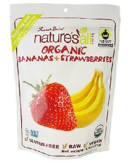 Nature’s All Foods Frz Dr Bn/Str Ft (12×1.8OZ )