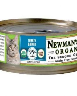 Newman’s Own Organics Turkey Grain Free Cat (24×5.5OZ )