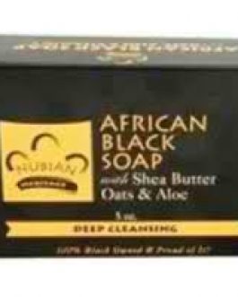 Nubian Heritage African Black Soap (1x5OZ )