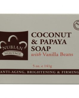 Nubian Heritage Coconut Papaya Soap (1x5OZ )