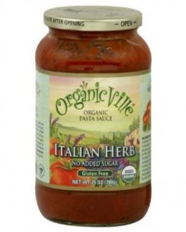 Organicville Itl/Hrb P/Sce (12x24OZ )