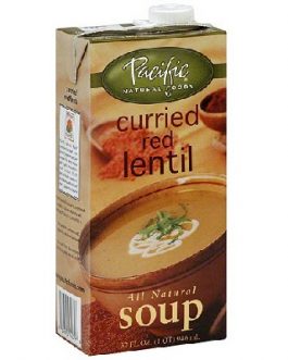 Pacific Natural Foods Curry Rd Lntl Soup (12x32OZ )