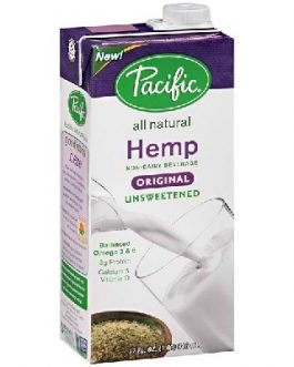 Pacific Natural Foods Hemp Milk Un Sweet Original (12x32OZ )