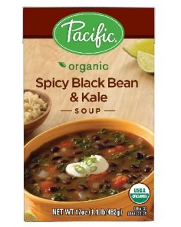 Pacific Natural Foods Black Bn/Kale Soup (12x17OZ )