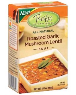 Pacific Natural Foods Gar/Mush Lntl Sp (12x17OZ )