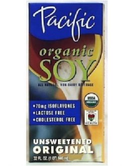 Pacific Natural Foods Soy Milk Un Sweet (12x32OZ )