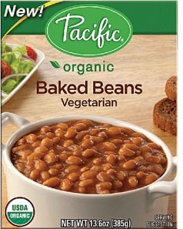 Pacific Natural Foods Bkd Beans Veg (12×13.6OZ )