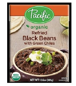 Pacific Natural Foods Rfrd Blackbn/Chili (12×13.6OZ )