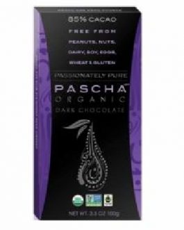 Pascha Dark Chocolate 85% (10×3.5OZ )