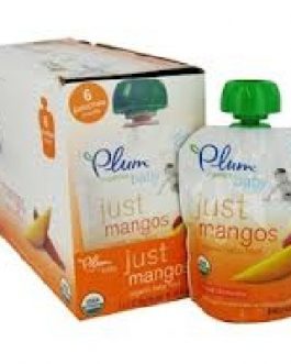 Plum Organics Just Mangos (6×3.5OZ )