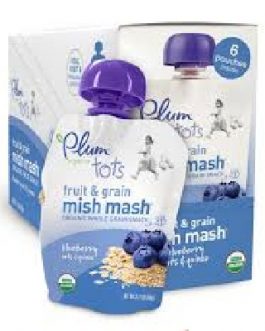 Plum Organics Mm BluBerry Oat (6×3.17OZ )