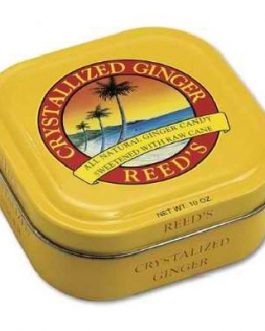 Reed’s Inc. Reed Crstlz Ginger Tin (8x10OZ )