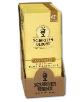 Scharffen Berger Semi Sweet Chocolate Bar (12x3OZ )