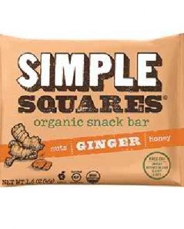 Simple Squares Ginger Square (12×1.6OZ )