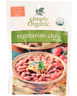 Simply Organic Veget Chili Ssn (12x1OZ )