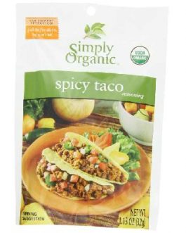 Simply Organic Spicey Taco Seasoning (12×1.13OZ )