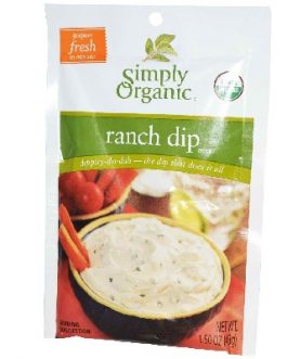 Simply Organic Ranch Dip Mix (12×1.5OZ )